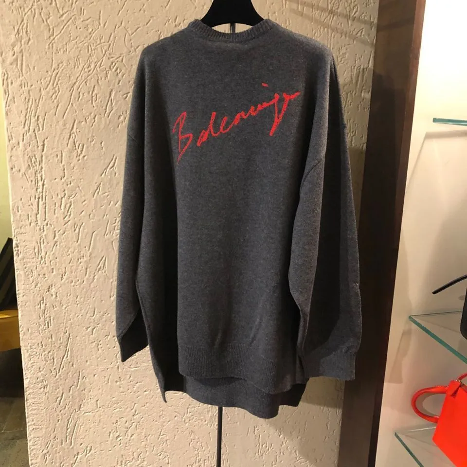Logo Printed Sweater
