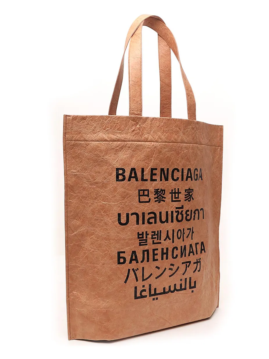 Languages Printed Medium Tote Bag