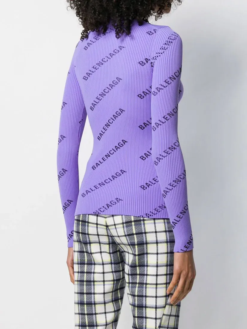 Logo Rib Sweater