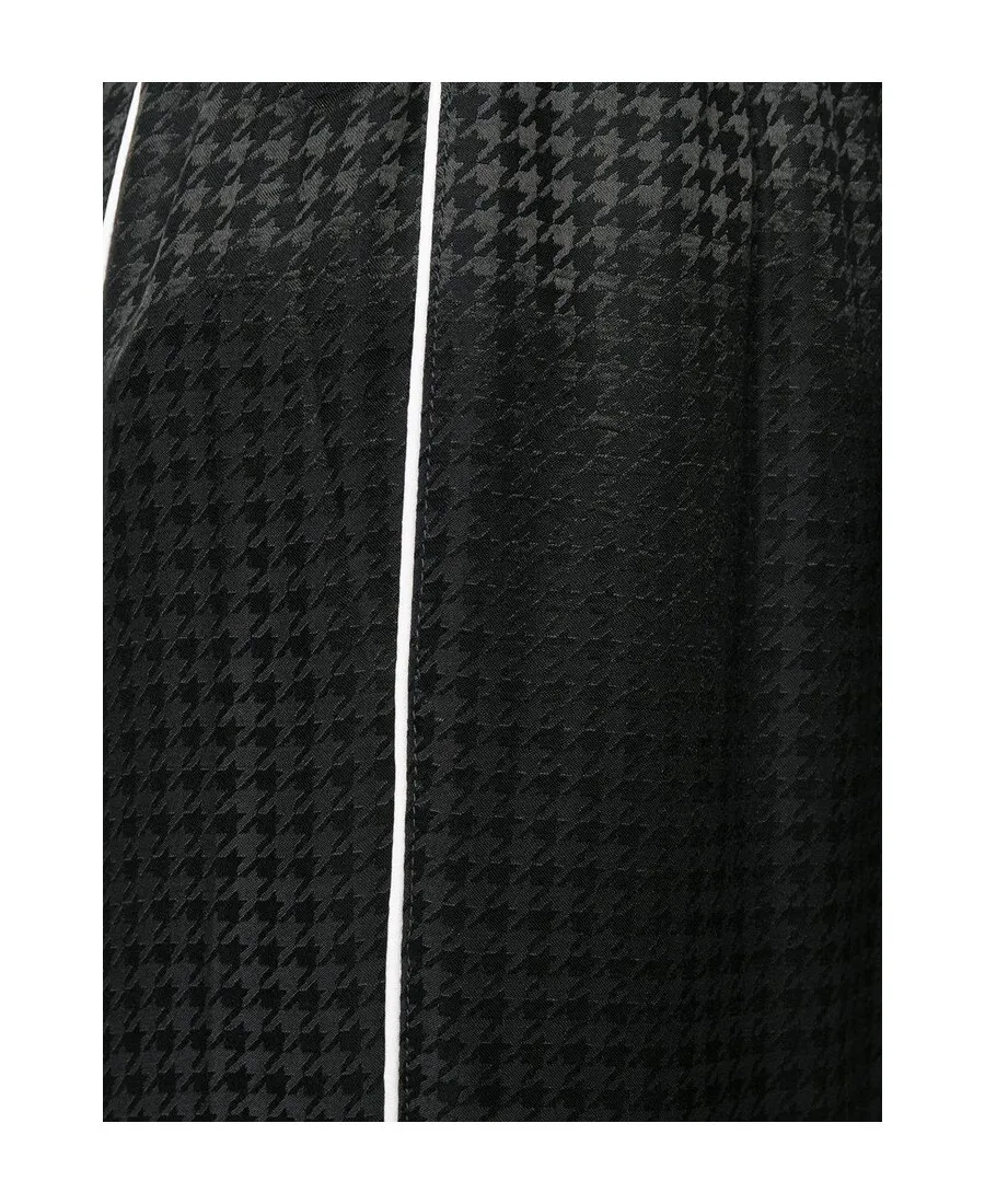 Checked Track Pants