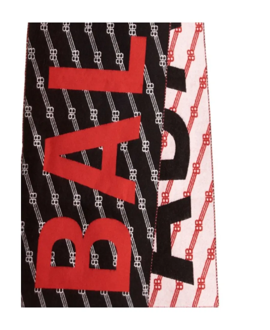 Jacquard Logo Scarf