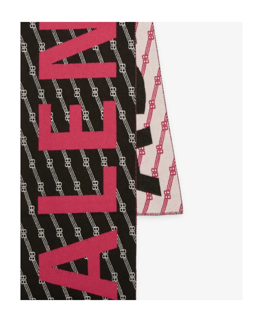 Jacquard Logo Scarf
