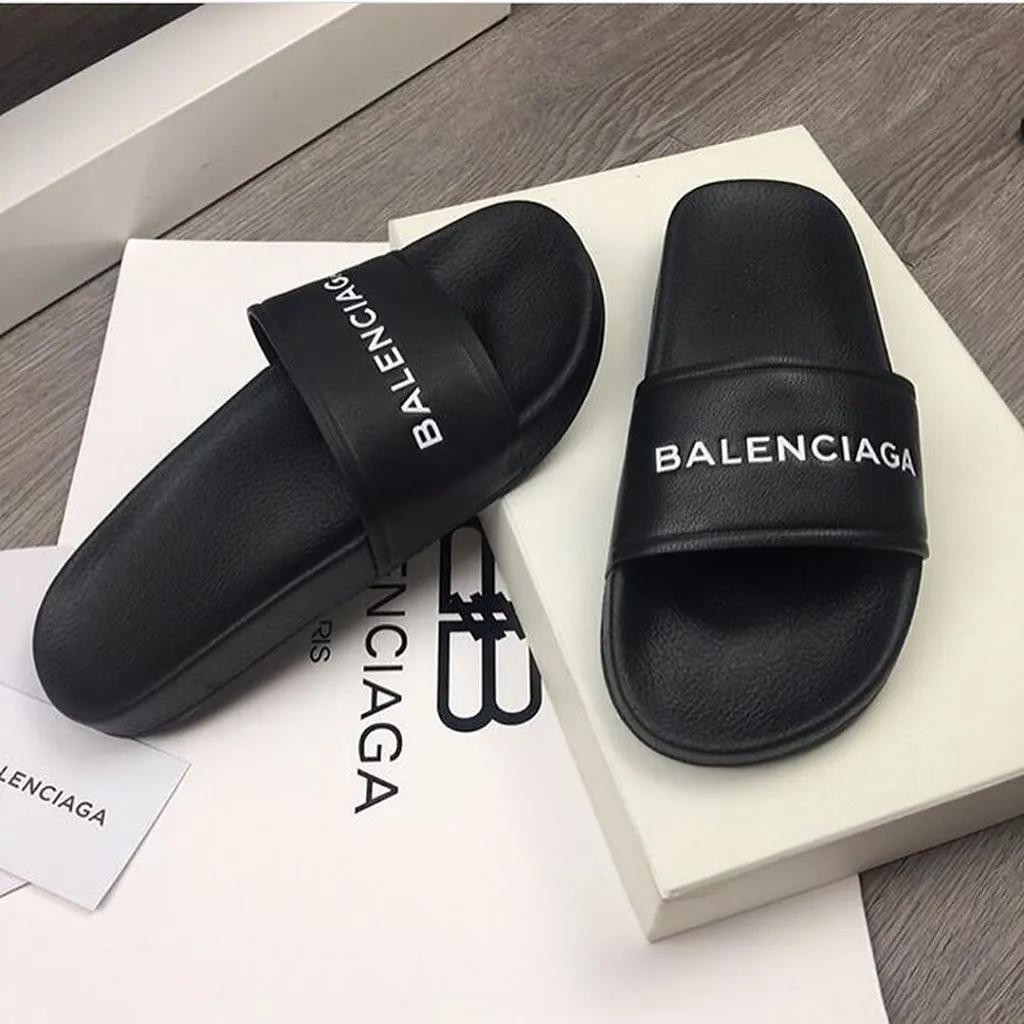 Logo Printed Sandals