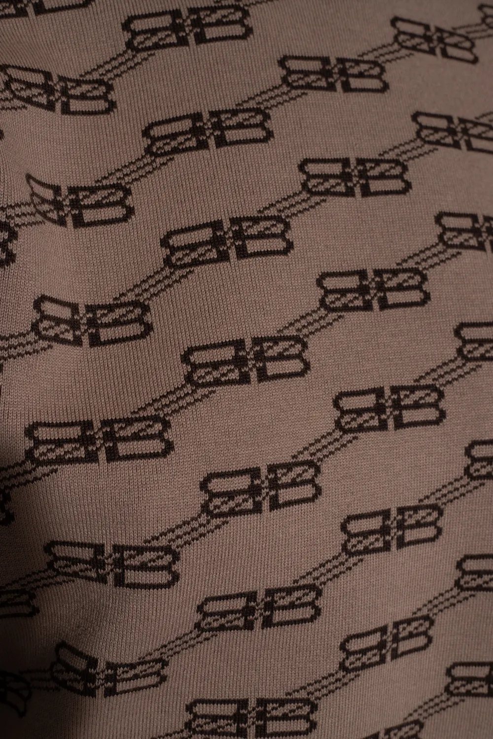 Bb Monogram Knitted Jumper