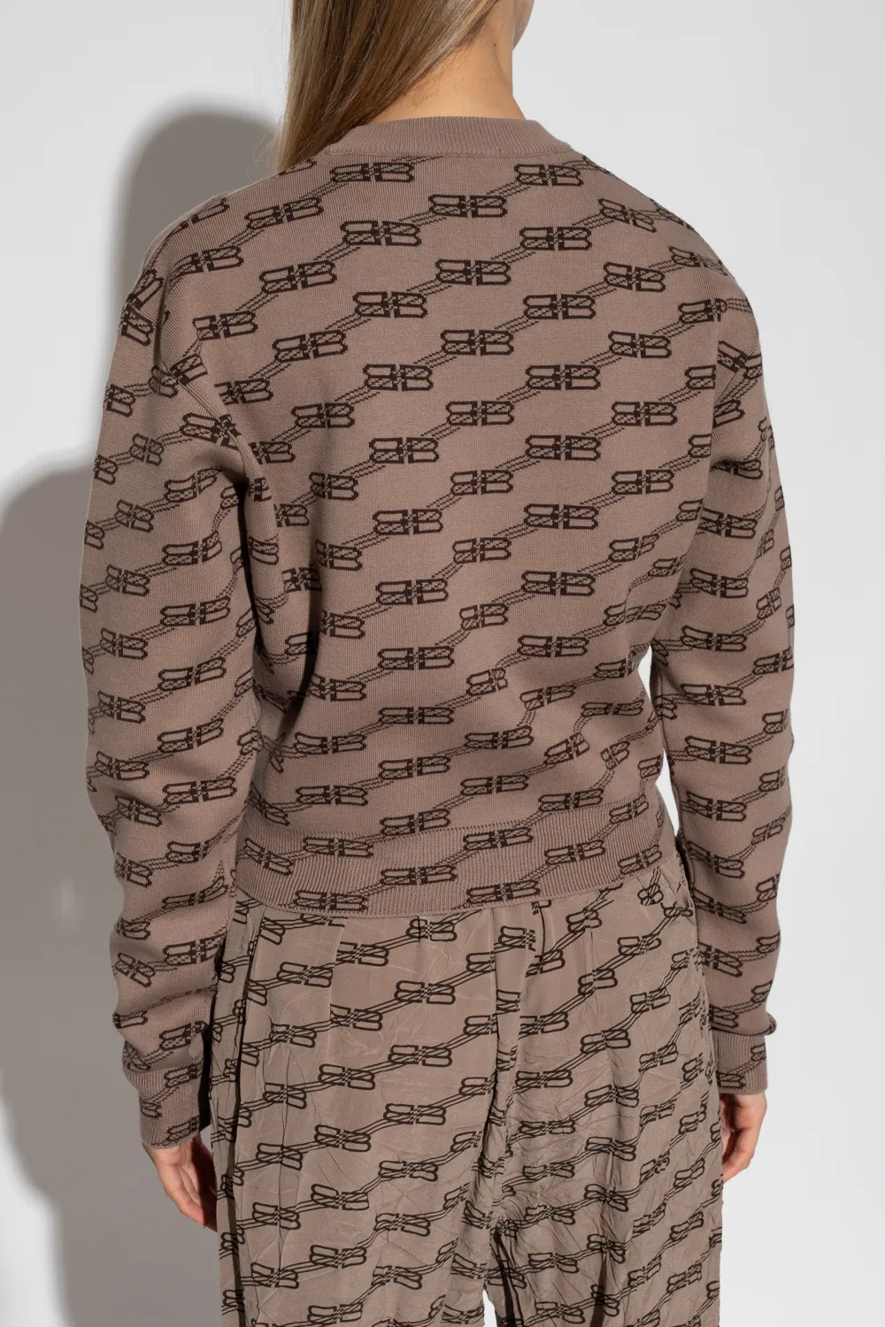 Bb Monogram Knitted Jumper