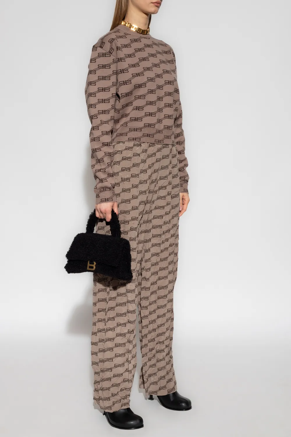 Bb Monogram Knitted Jumper