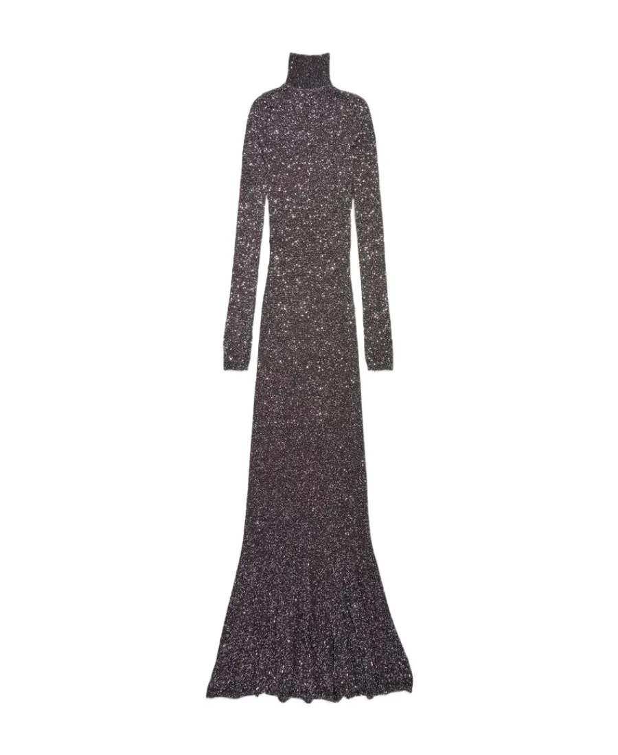 Sequin Embellished Maxi Dress
