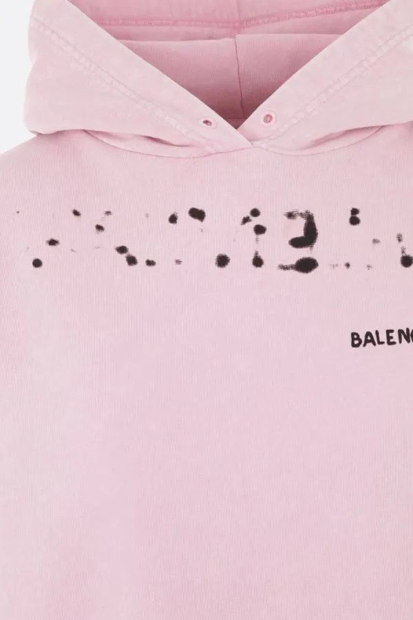 Logo Printed Oversized Hoodie