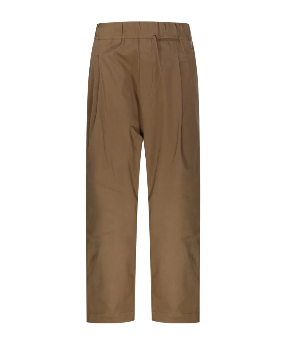 Wool Pleated Pants
