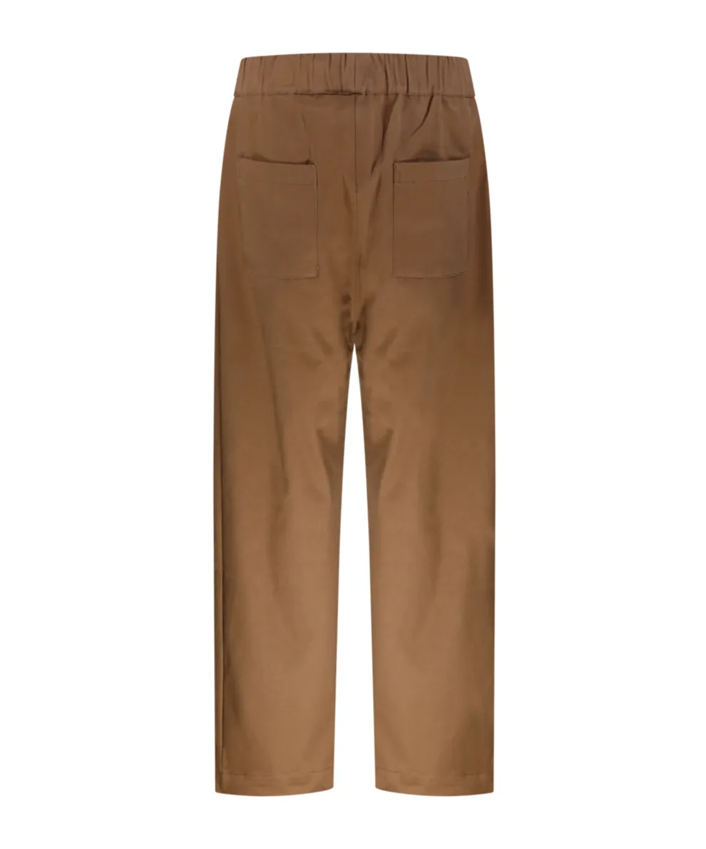 Wool Pleated Pants