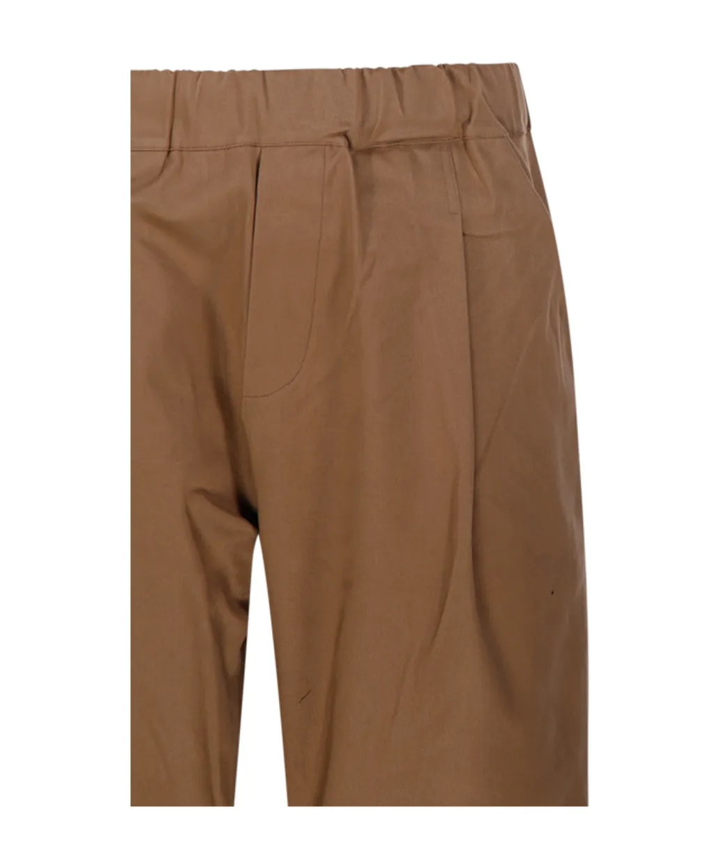 Wool Pleated Pants