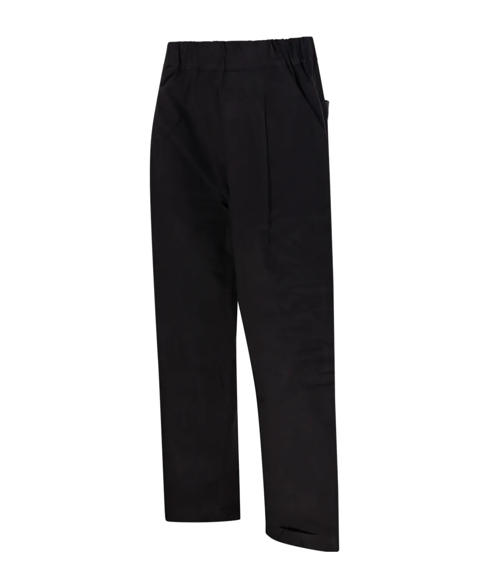 Wool Straight-Leg Pants