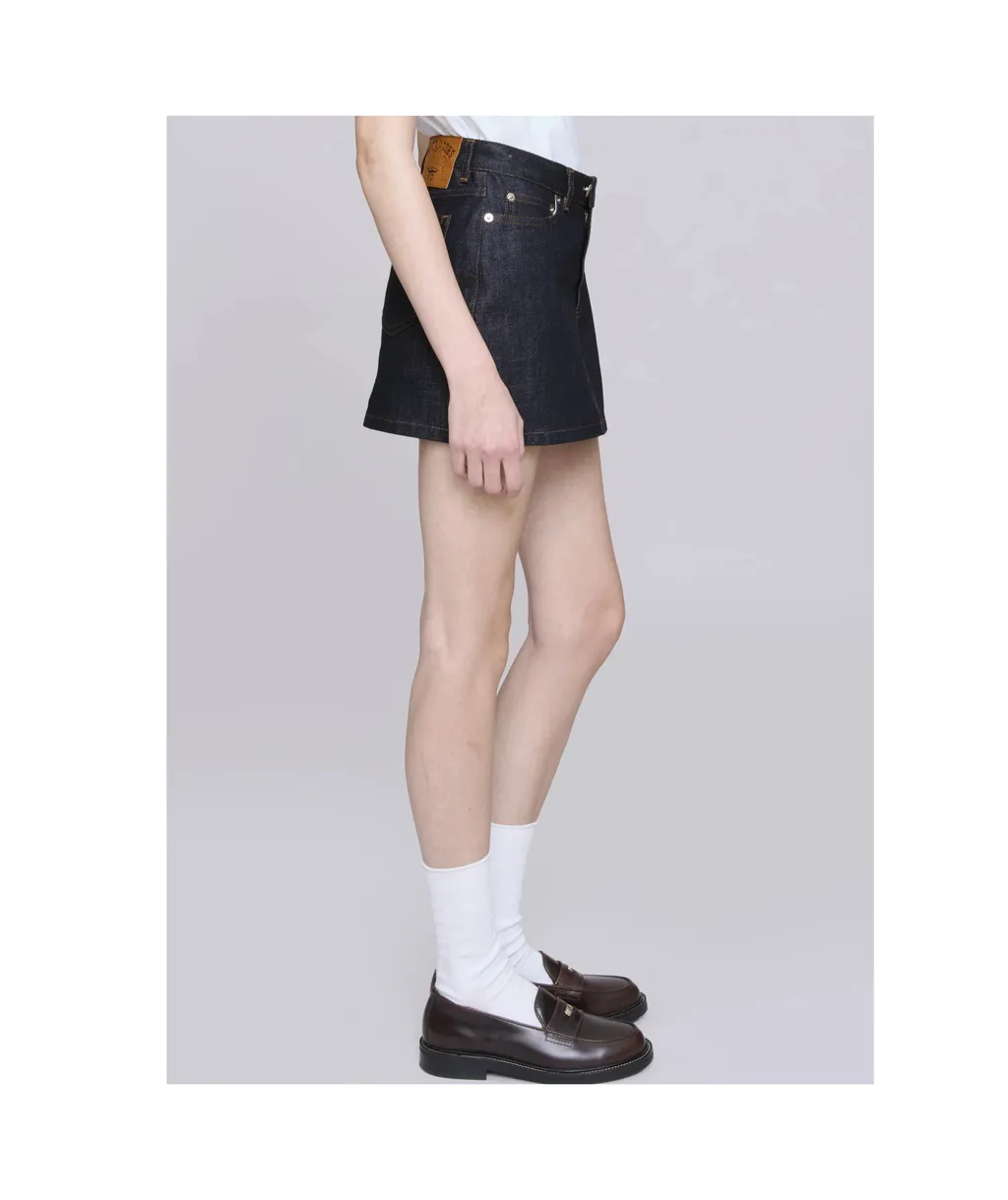 Logo Patch Mini Skirt
