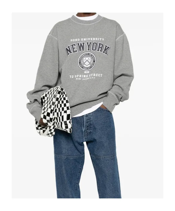 Graphic-Print Sweater