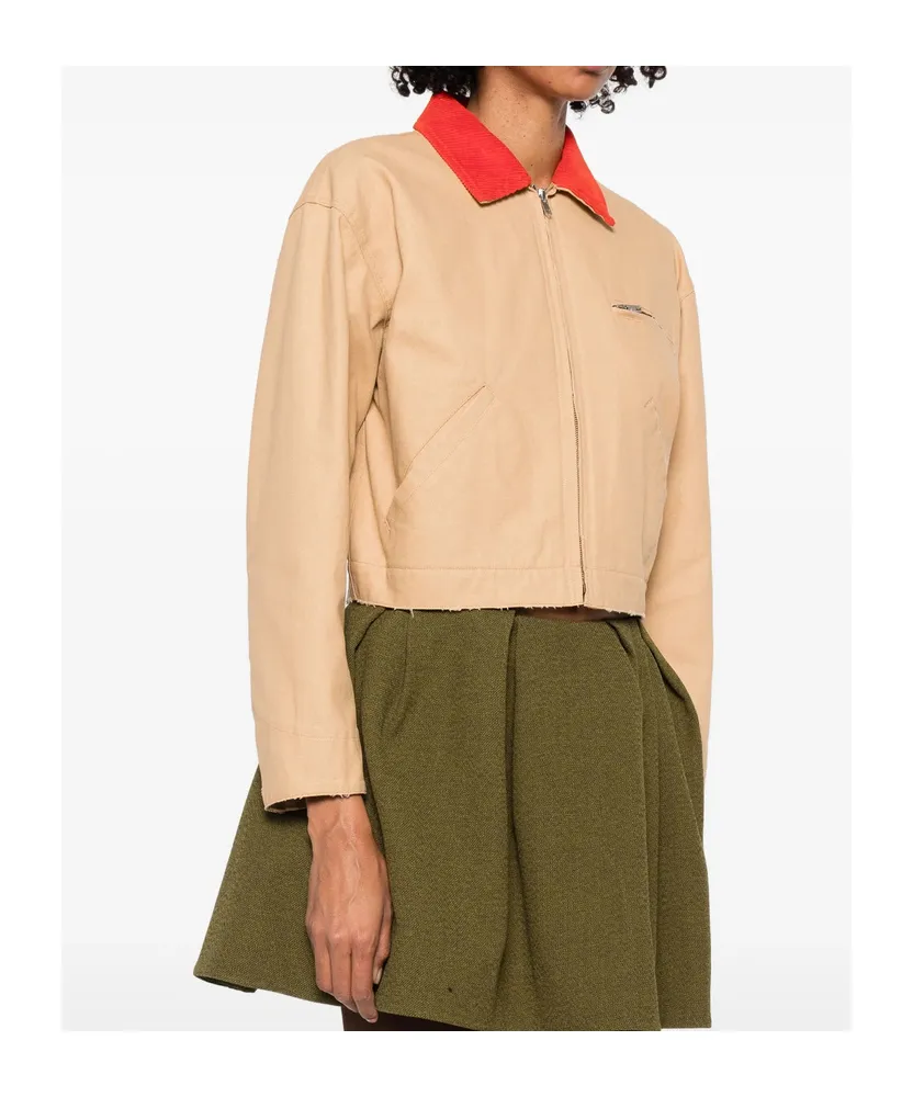 X Marc Jacobs Zip-Up Cropped Jacket