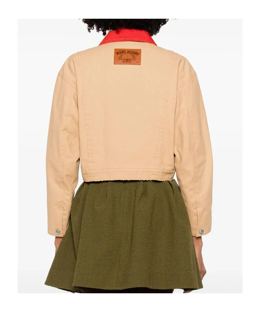 X Marc Jacobs Zip-Up Cropped Jacket