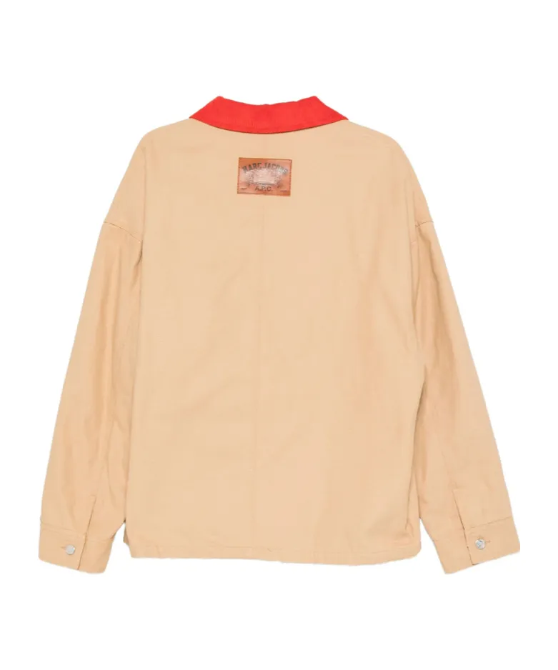 X Marc Jacobs Logo Patch Pocket Detailed Jacket