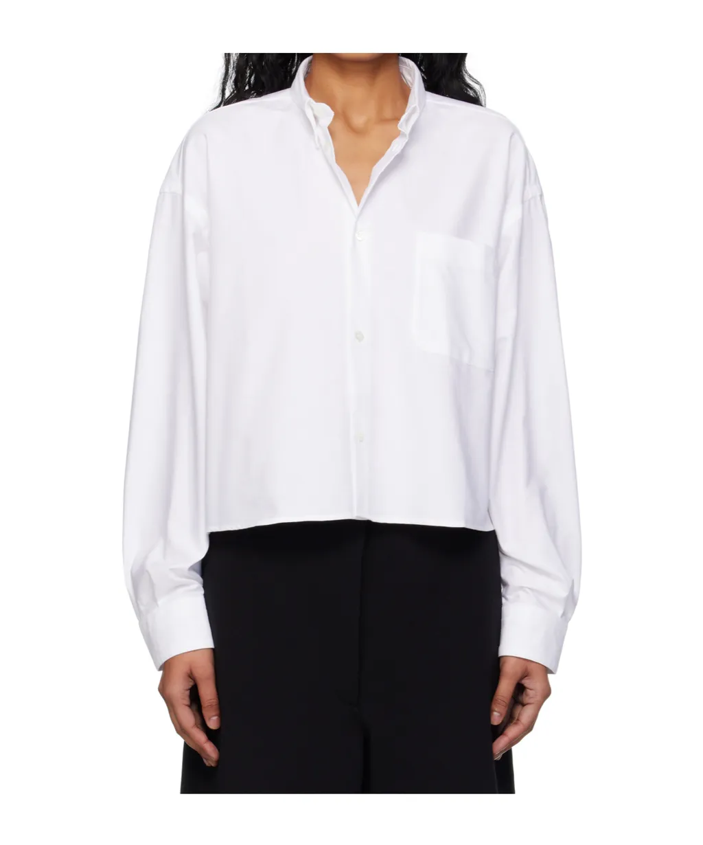 Long-Sleeved Button-Up Shirt
