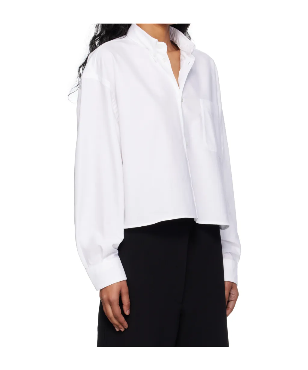 Long-Sleeved Button-Up Shirt