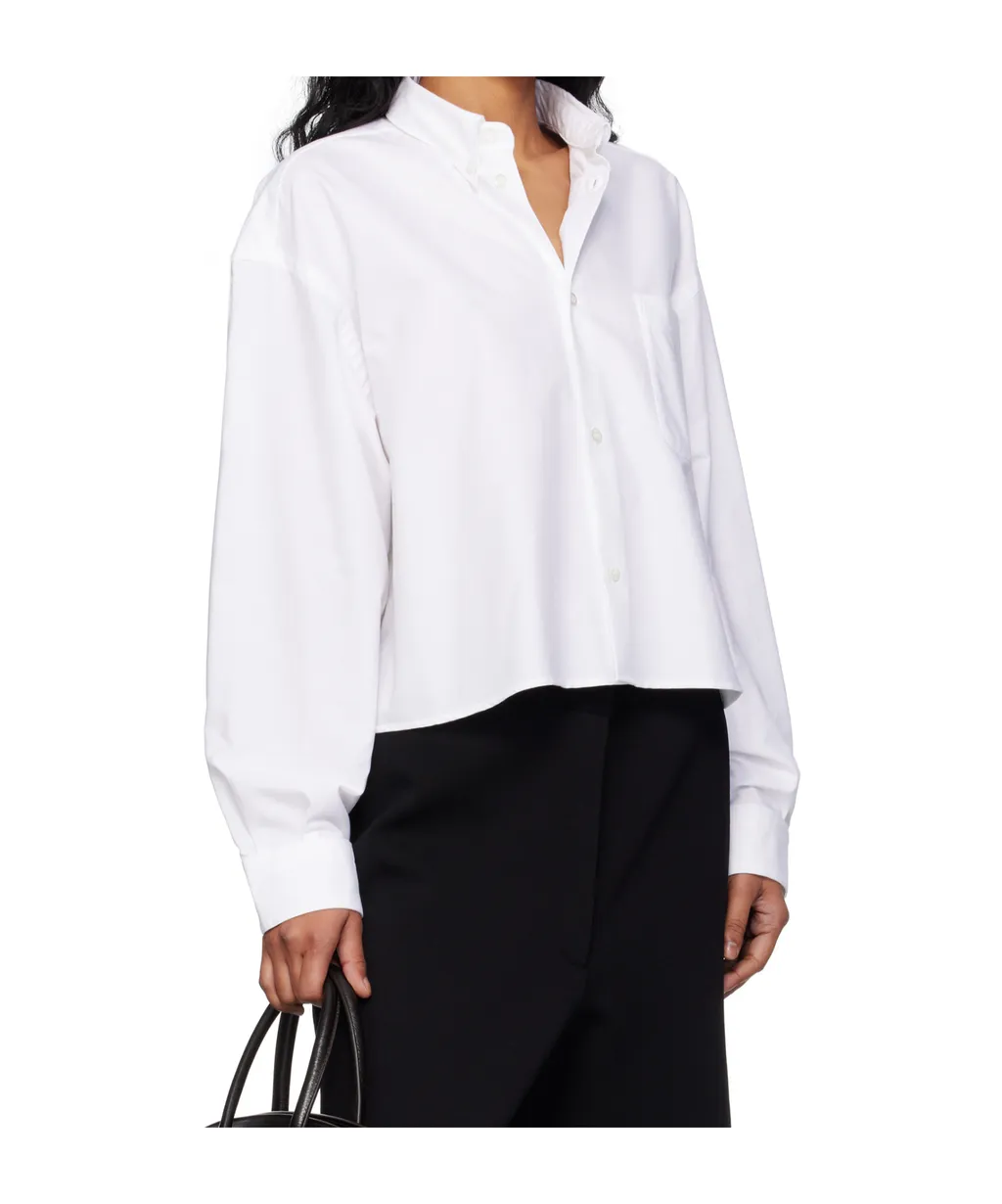Long-Sleeved Button-Up Shirt