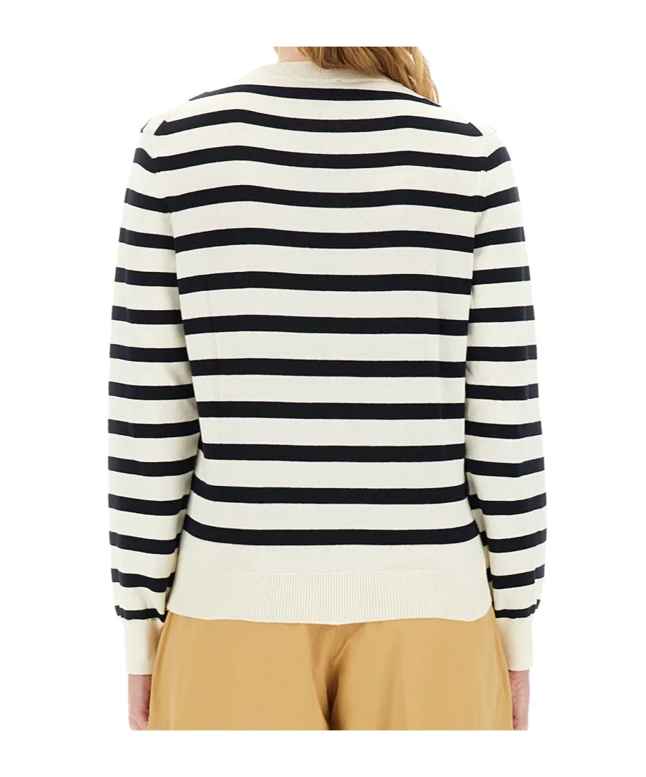 Josepha Striped Crewneck Sweater