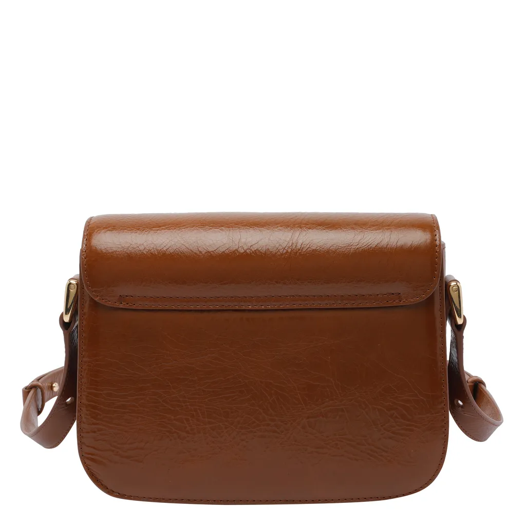 Grace Small Foldover Top Crossbody Bag