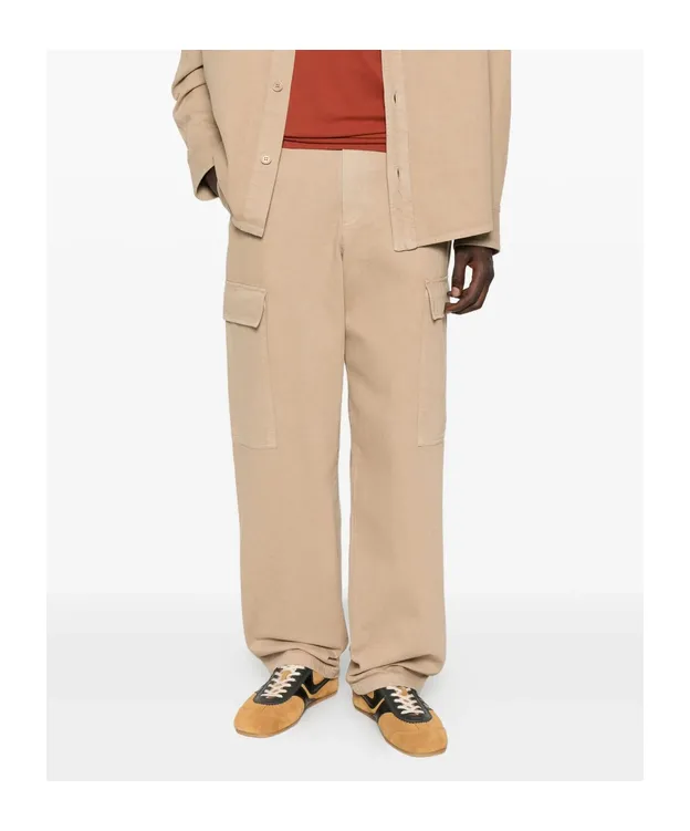 Straight-Leg Cargo Trousers