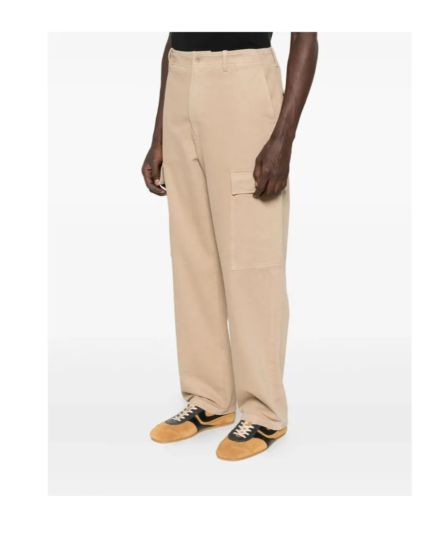 Straight-Leg Cargo Trousers