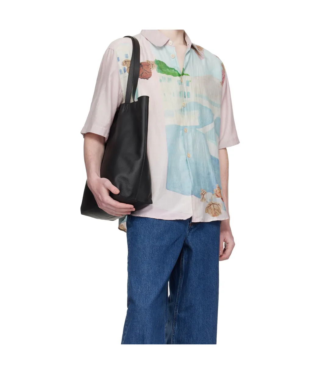 Maiko Logo Stamp Shopping Bag