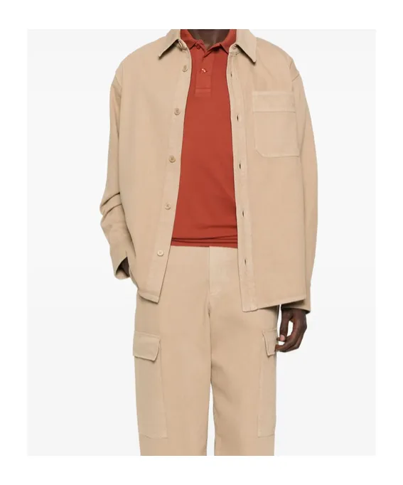 Pocket Button-Down Jacket