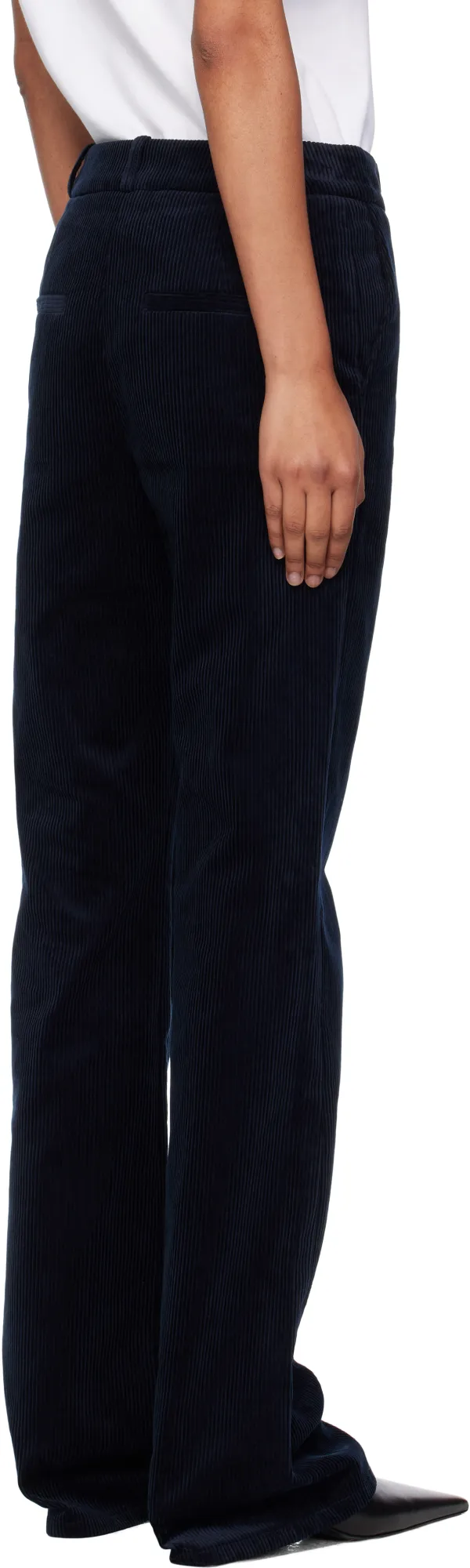 Straight Leg Corduroy Pants