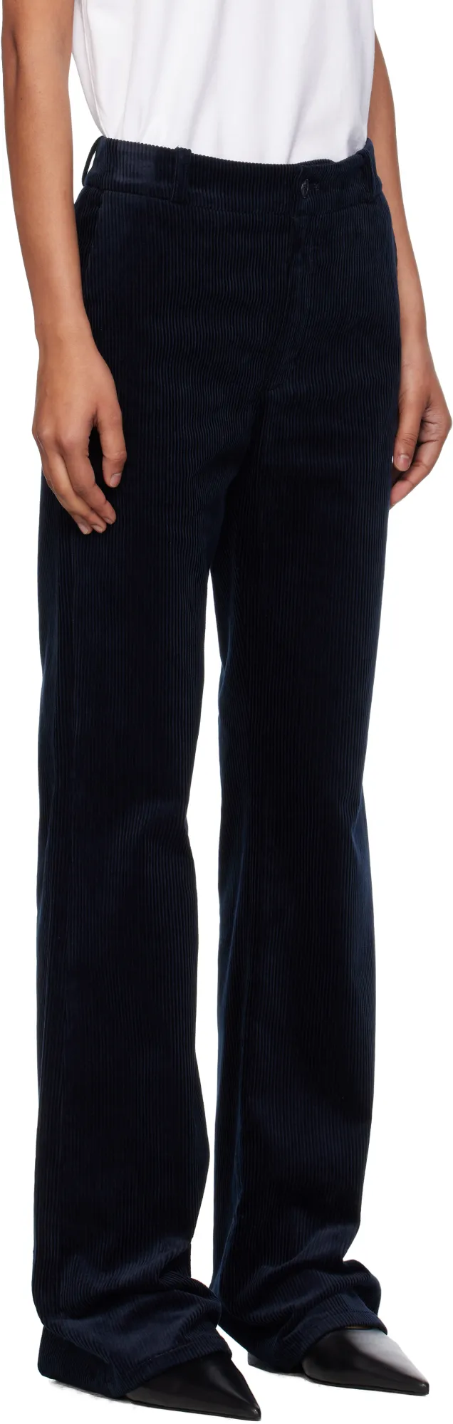 Straight Leg Corduroy Pants