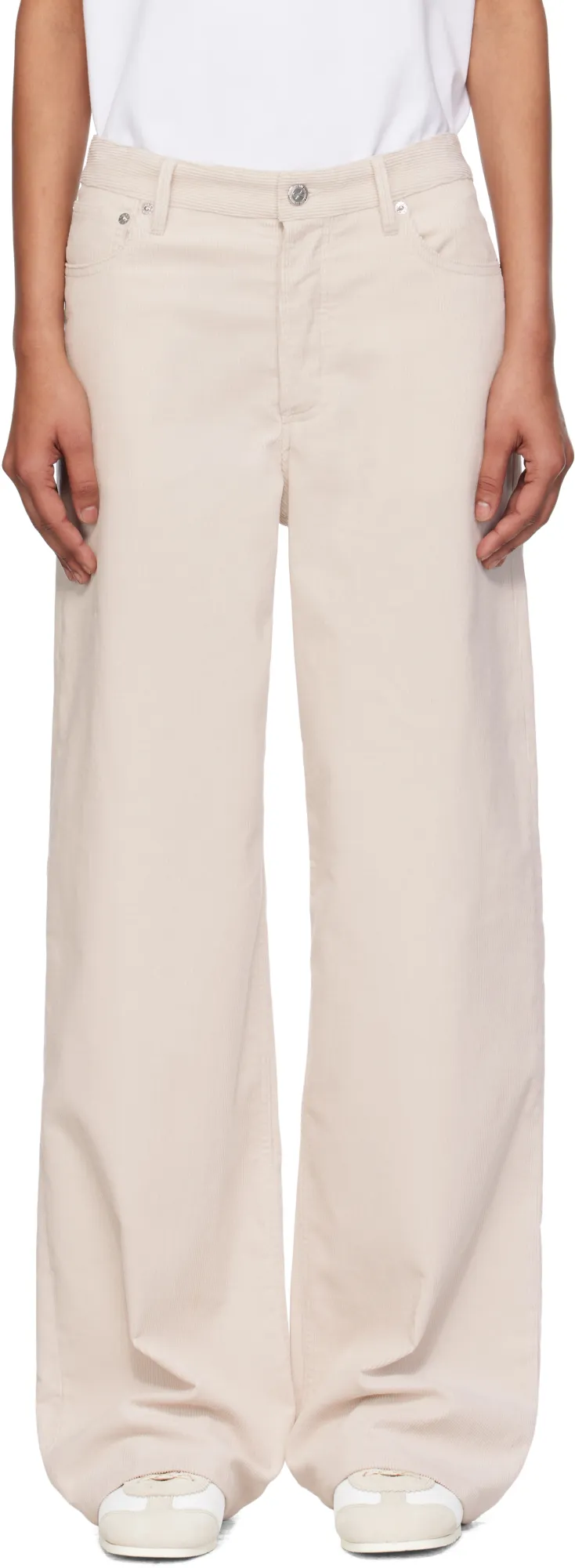 Straight Leg Corduroy Pants