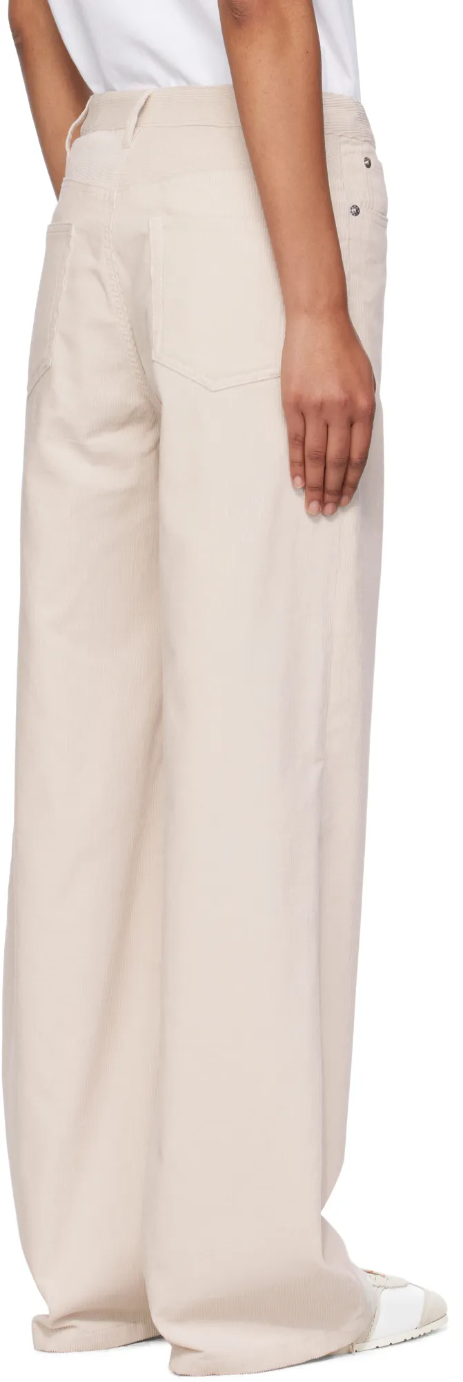 Straight Leg Corduroy Pants