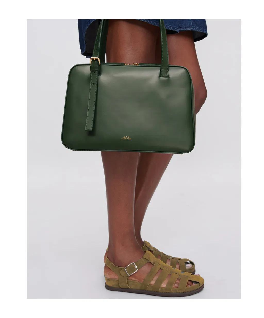 Virginie Logo Printed Crossbody Bag