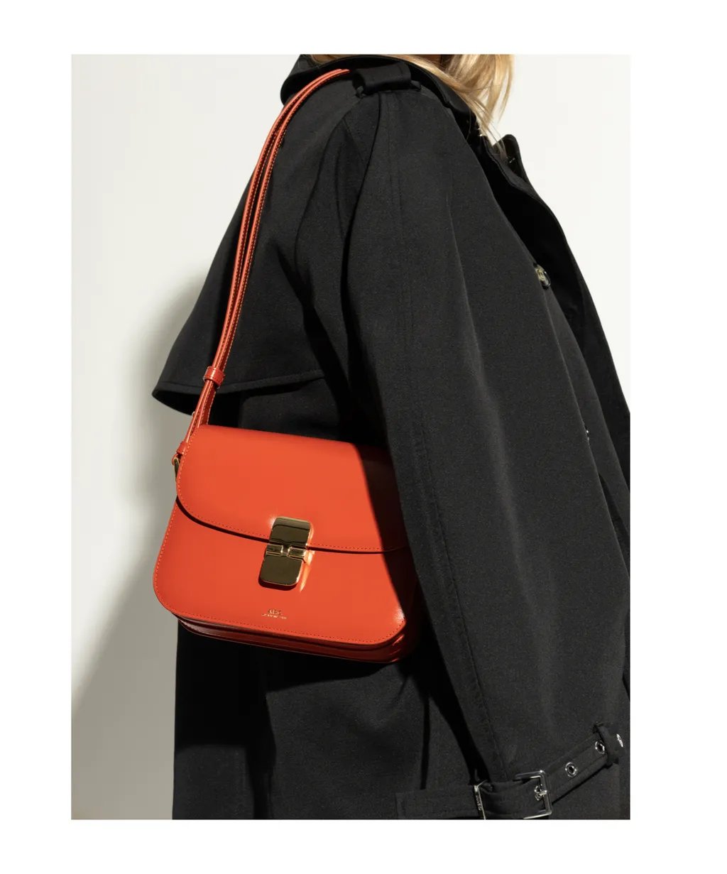 Grace Logo Printed Small Shoulder Bag