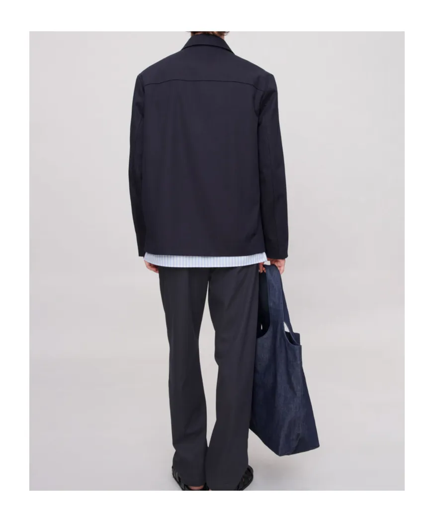 Buttoned Overshirt Jacket