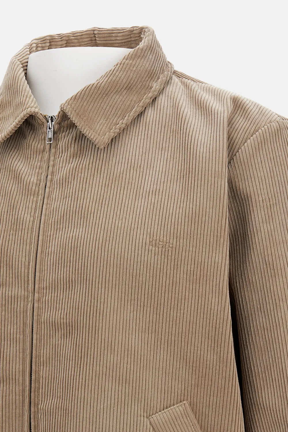 Corduroy Zip-Fastening Jacket