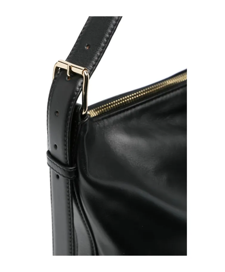 Logo Printed Zipped Tote Bag