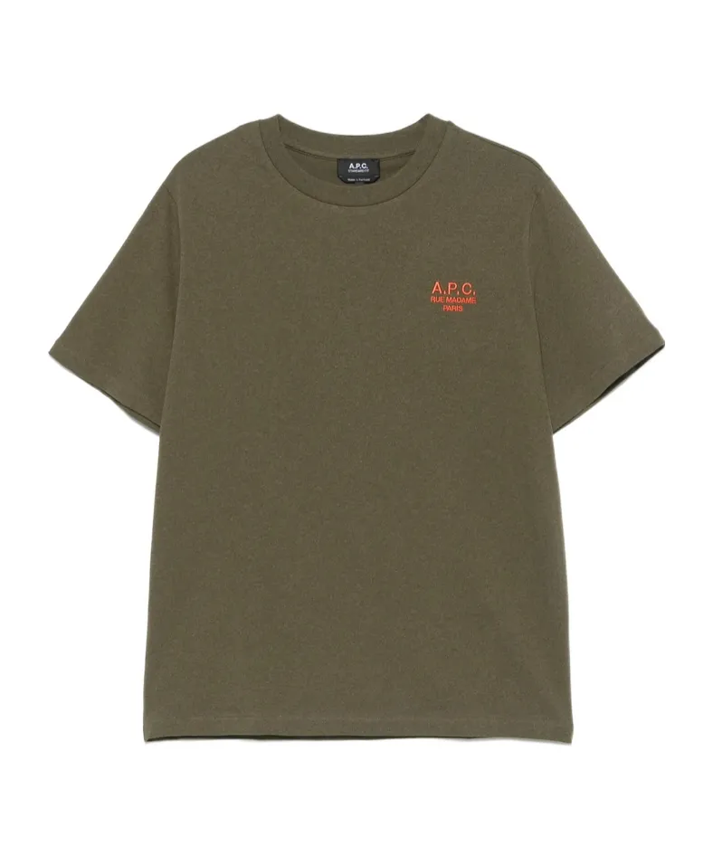Logo Embroidered Crewneck T-Shirt