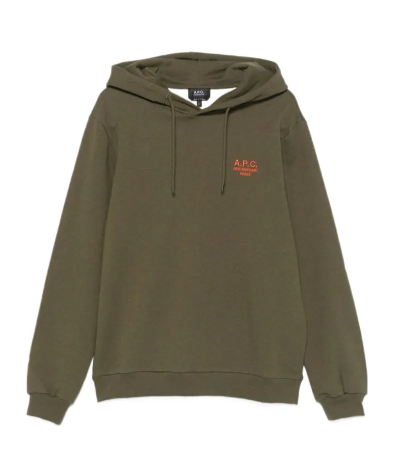 Logo Printed Drawstring Hoodie