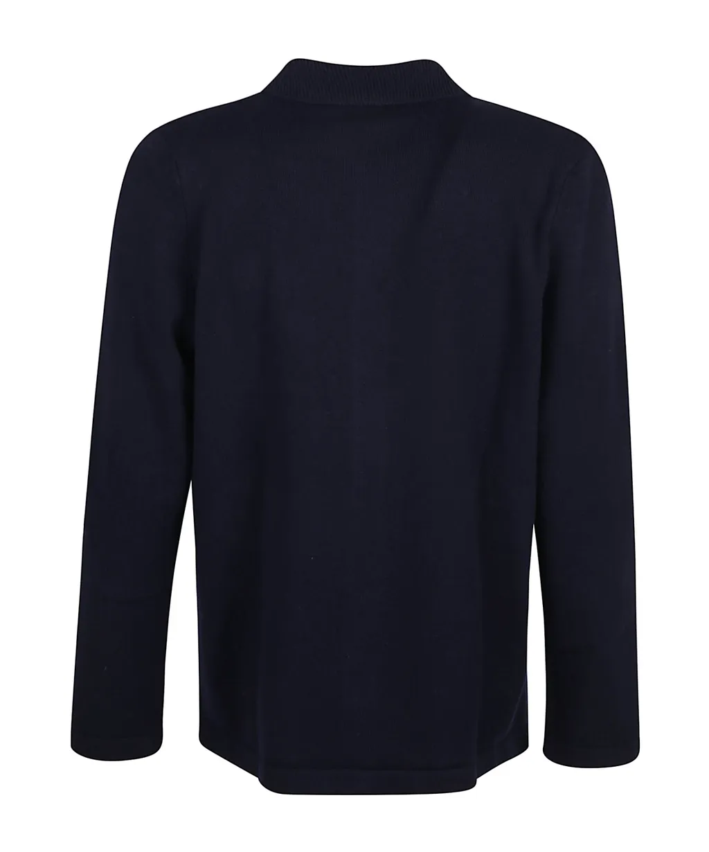 Logo Embroidered Shirt Jacket