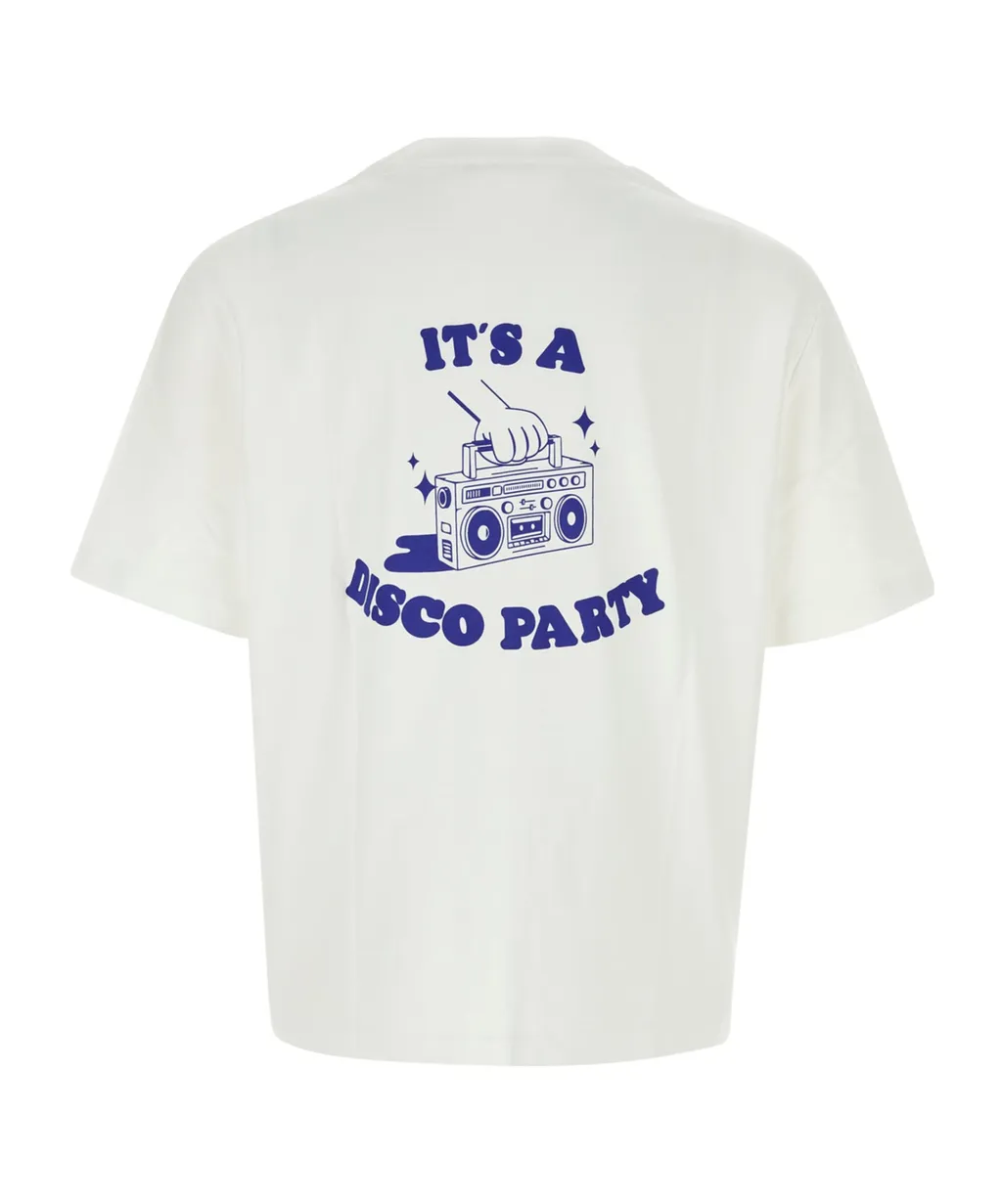 Disco Logo Printed Crewneck T-Shirt