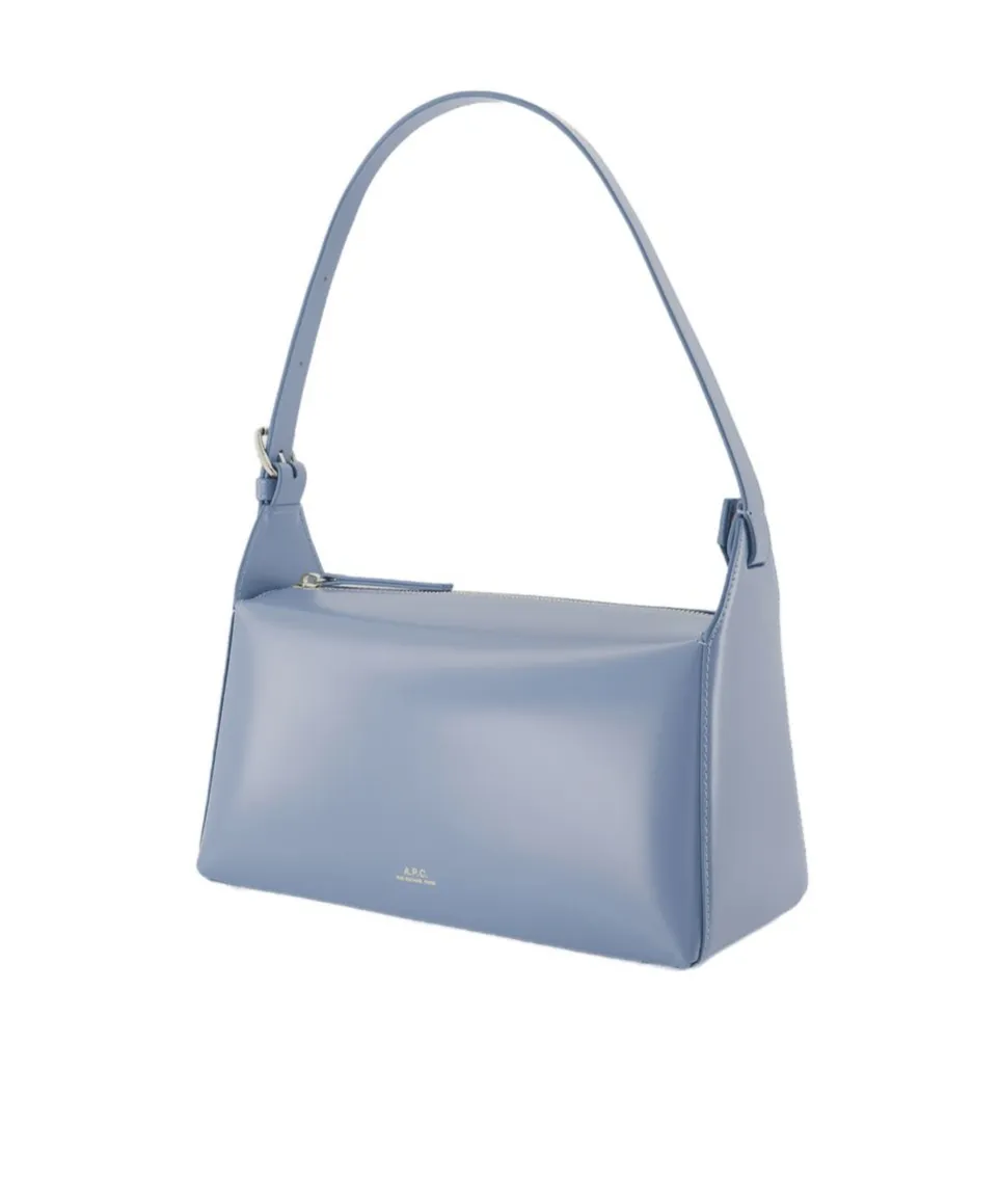 Virginie Zipped Shoulder Bag