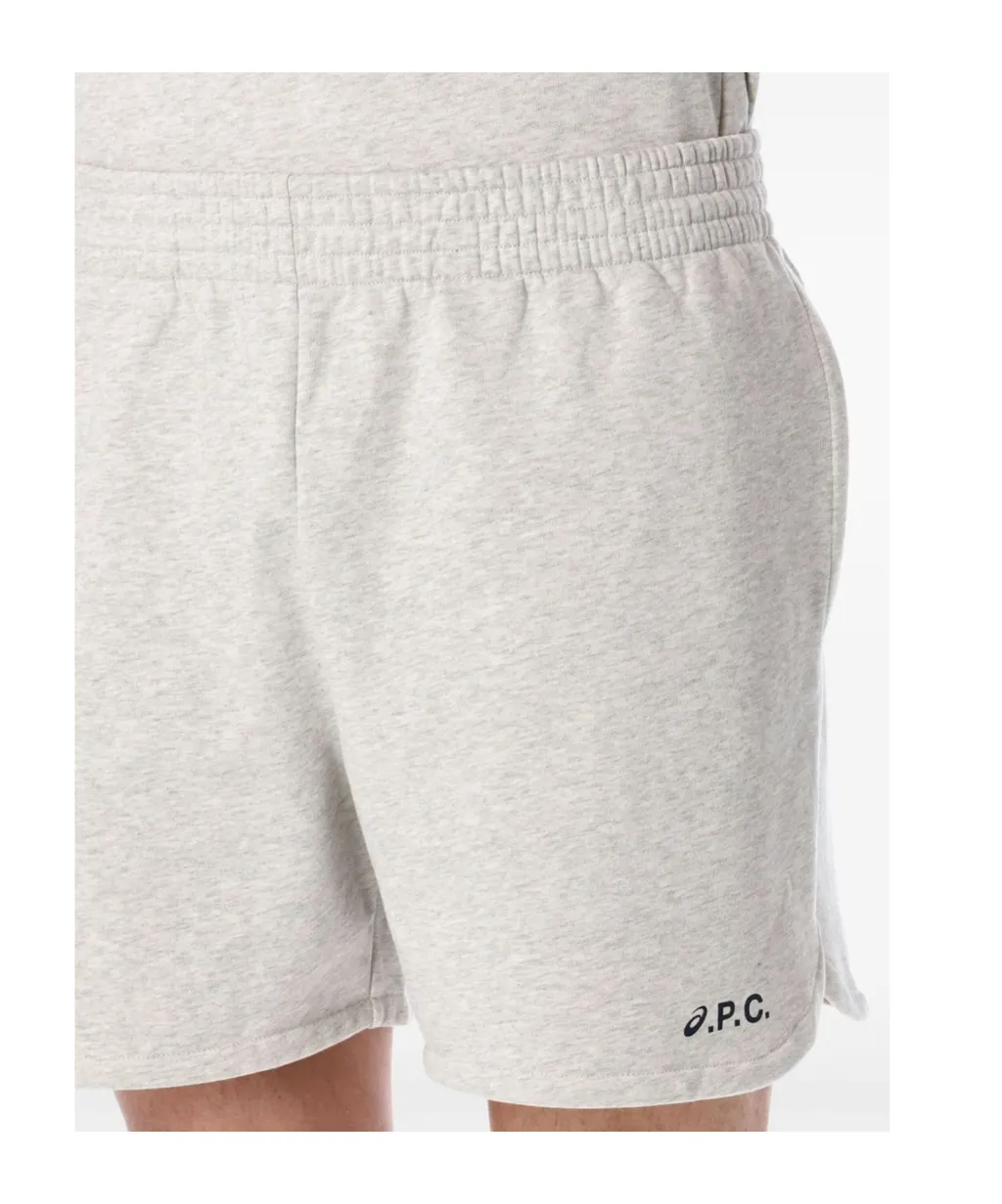 Logo Printed Elasticated Waistband Shorts