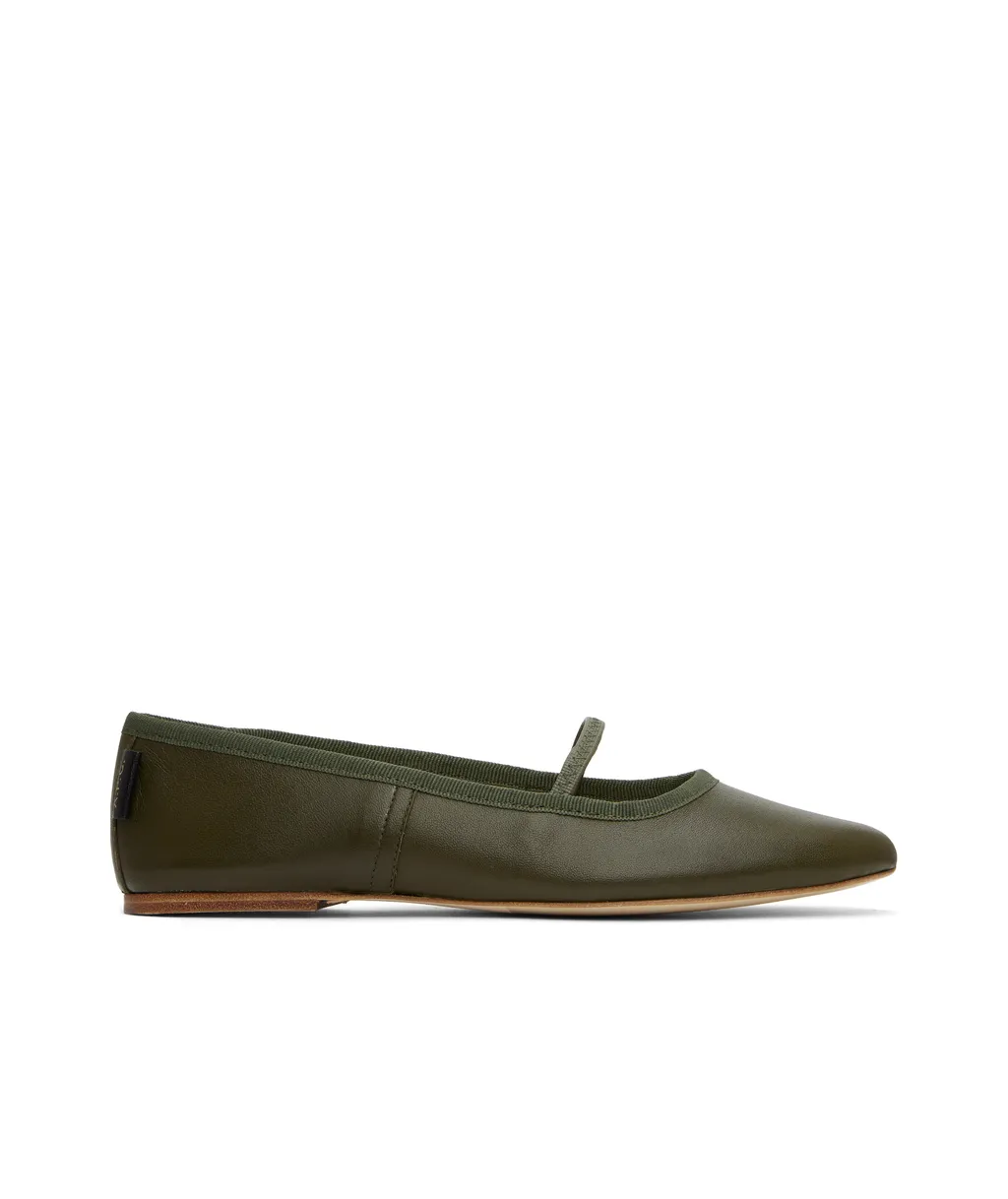 Swan Ballerina Flats