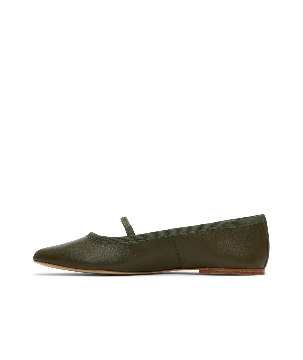 Swan Ballerina Flats