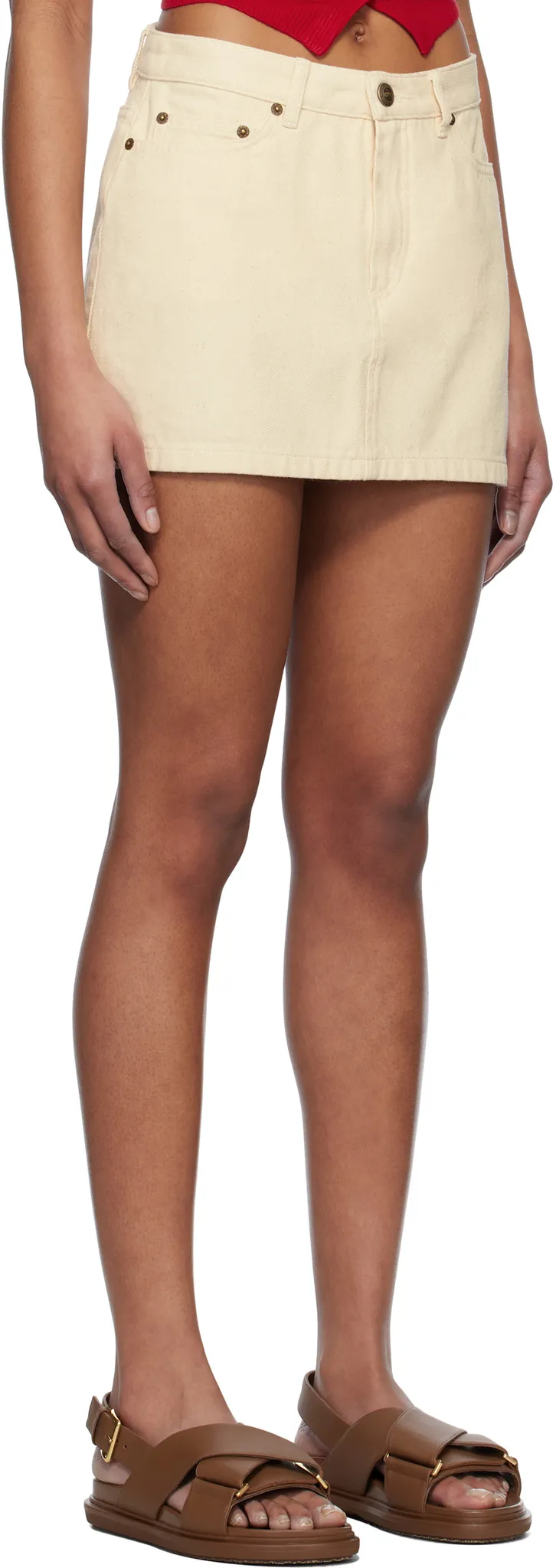 Cotton Mini Skirt