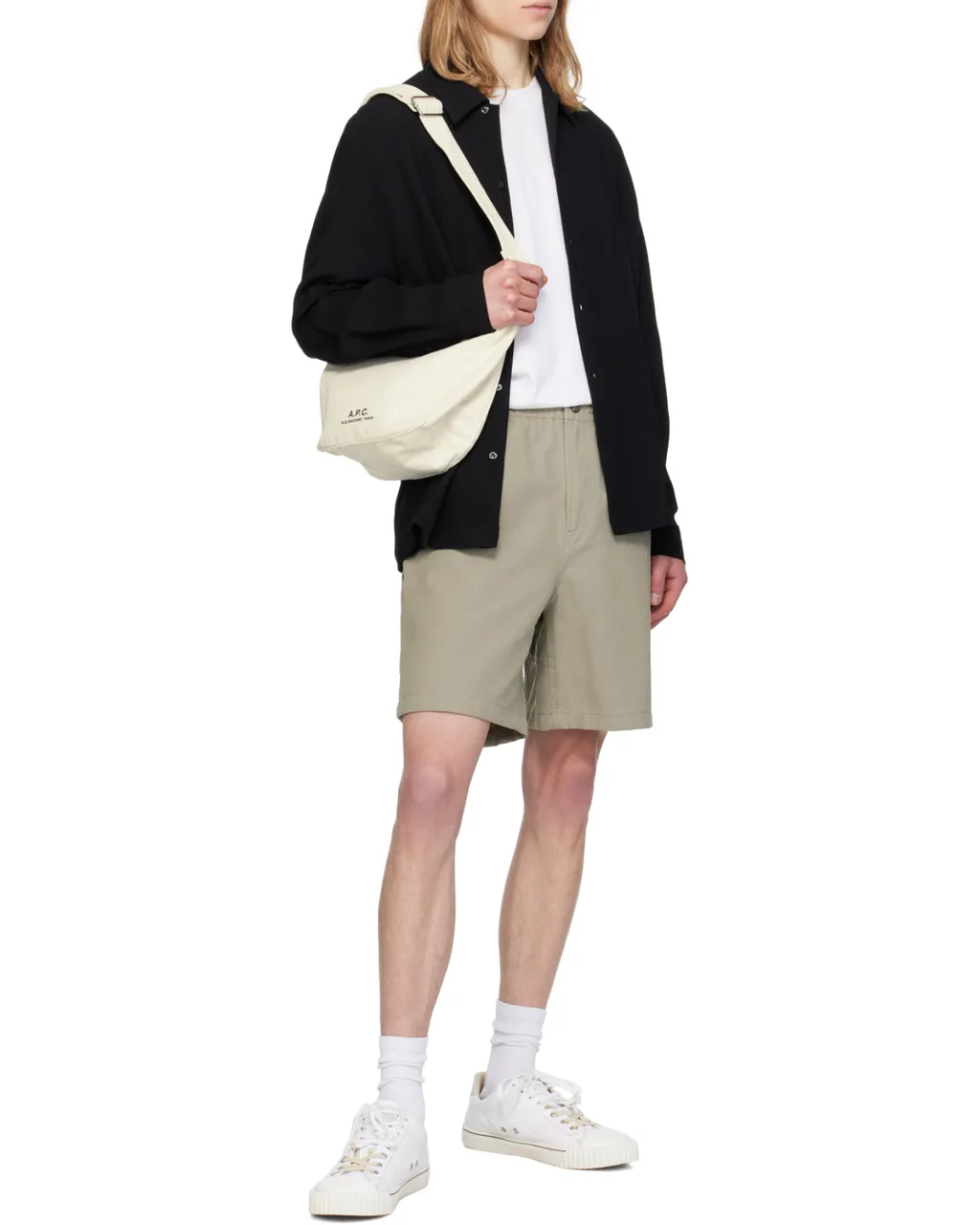 Elasticated Waistband Bermuda Shorts