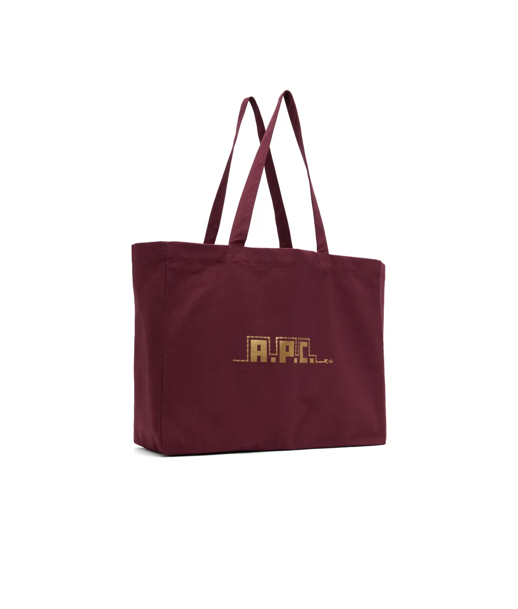Lettering Detail Shoulder Bag